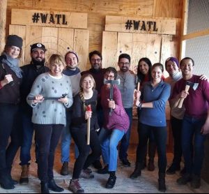 Axe Throwing Party